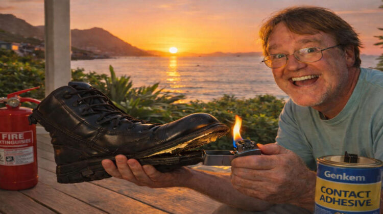 Fix Shoe with Fire