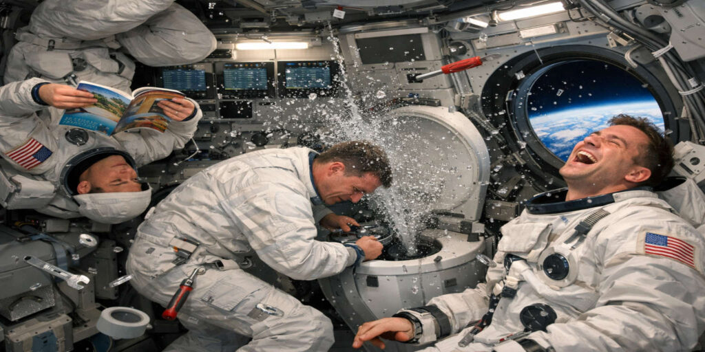 Artemis II Toilet Incident 🤣😂